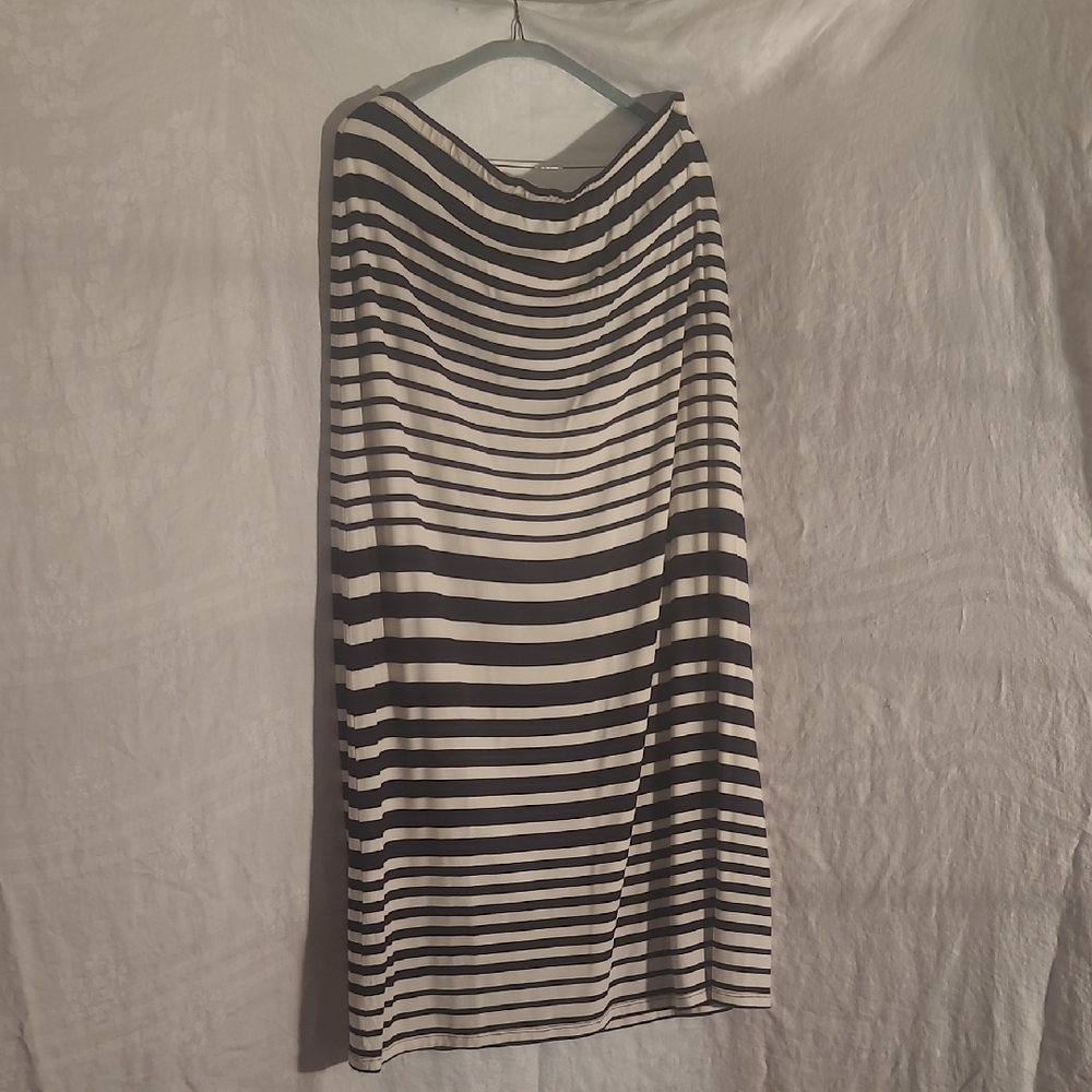 twiggy LONDON Black and White Maxi Skirt